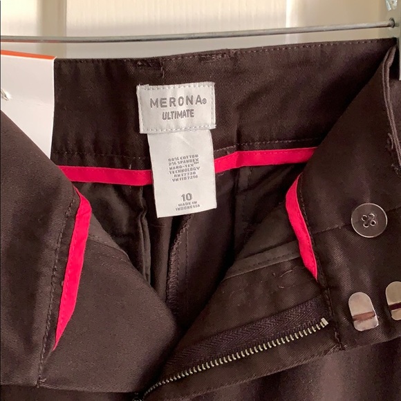 Merona Ultimate Khaki Classic Fit - NWT - Picture 4 of 9